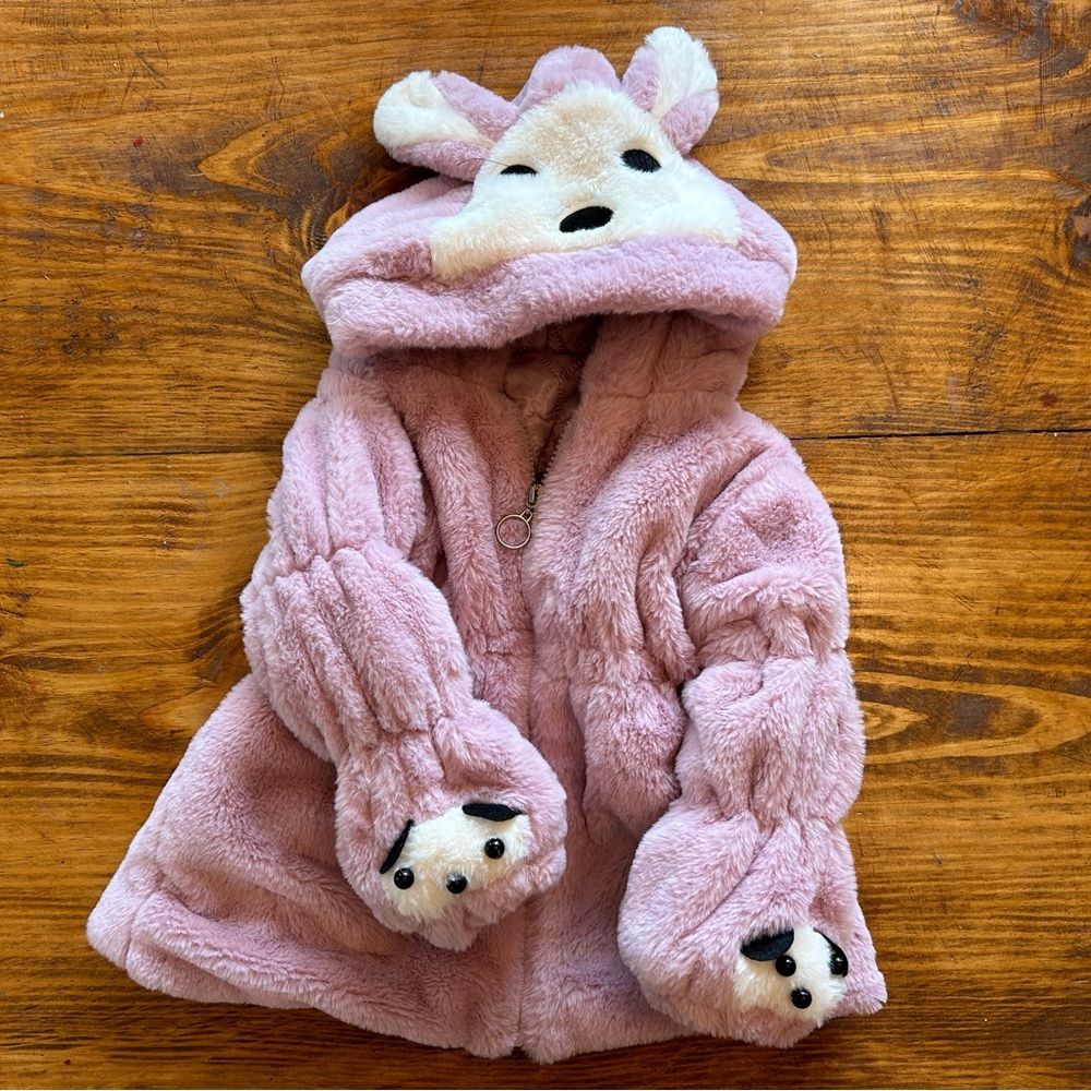 18-24m Girls Bunny ear jacket